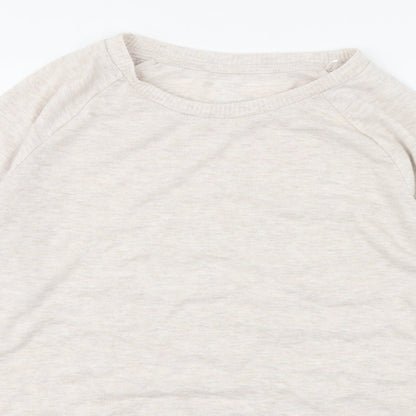 Primark Womens Beige  Polyester Pullover Sweatshirt Size L  Pullover