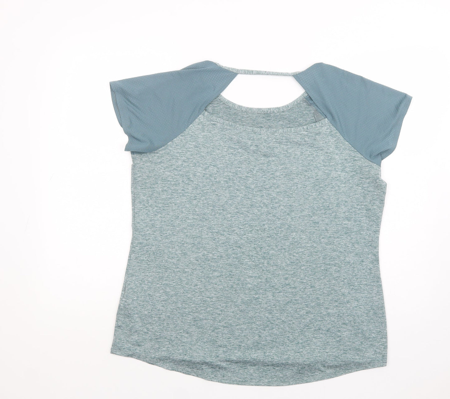 Womens UK Size L Dunnes Stores Green Basic T-Shirt