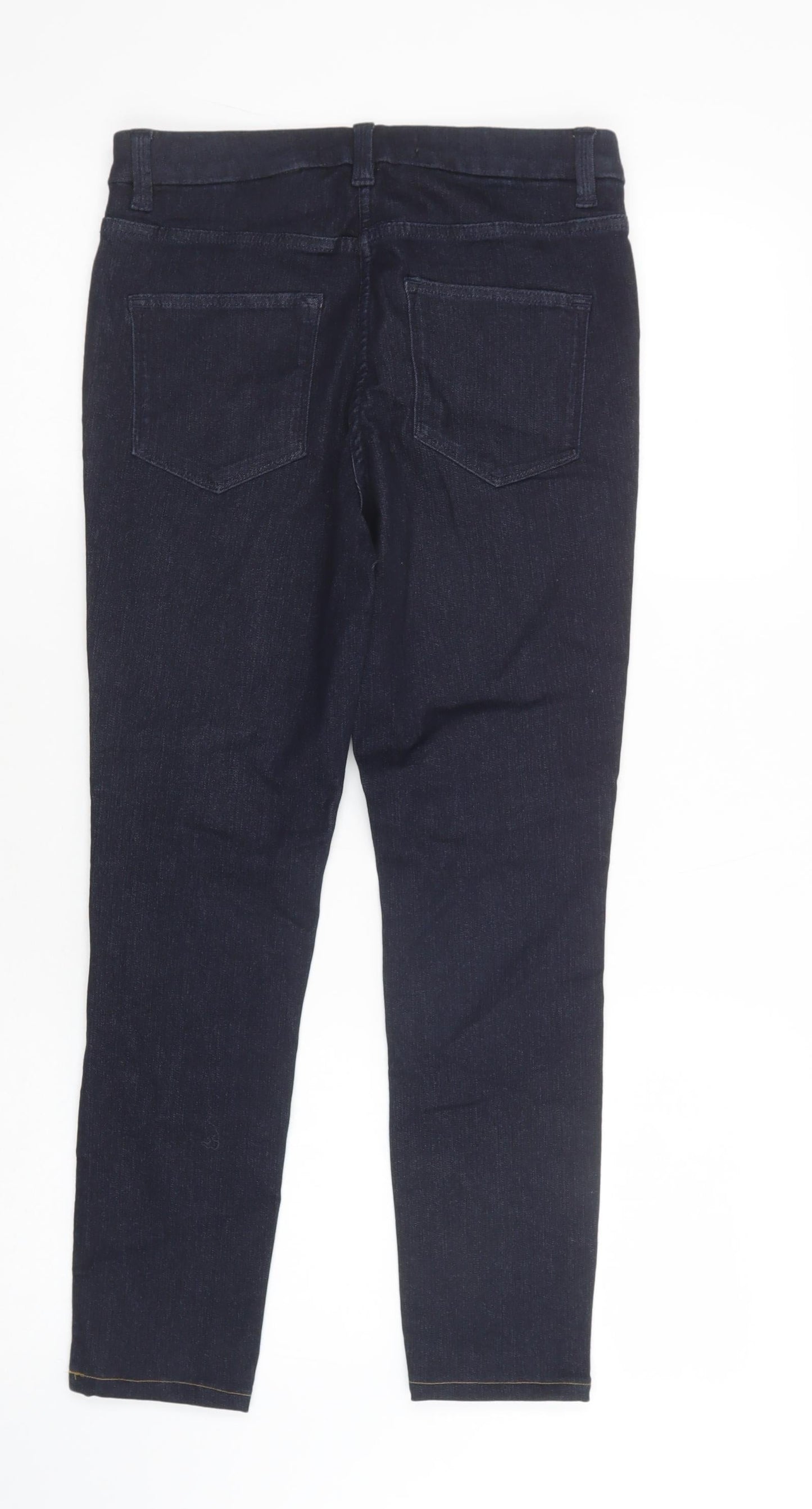 NEXT Womens Blue  Cotton Jegging Jeans Size 10 L27 in Regular Button