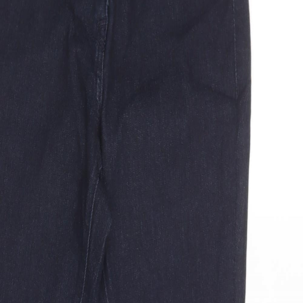 NEXT Womens Blue  Cotton Jegging Jeans Size 10 L27 in Regular Button