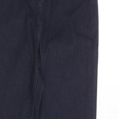 NEXT Womens Blue  Cotton Jegging Jeans Size 10 L27 in Regular Button