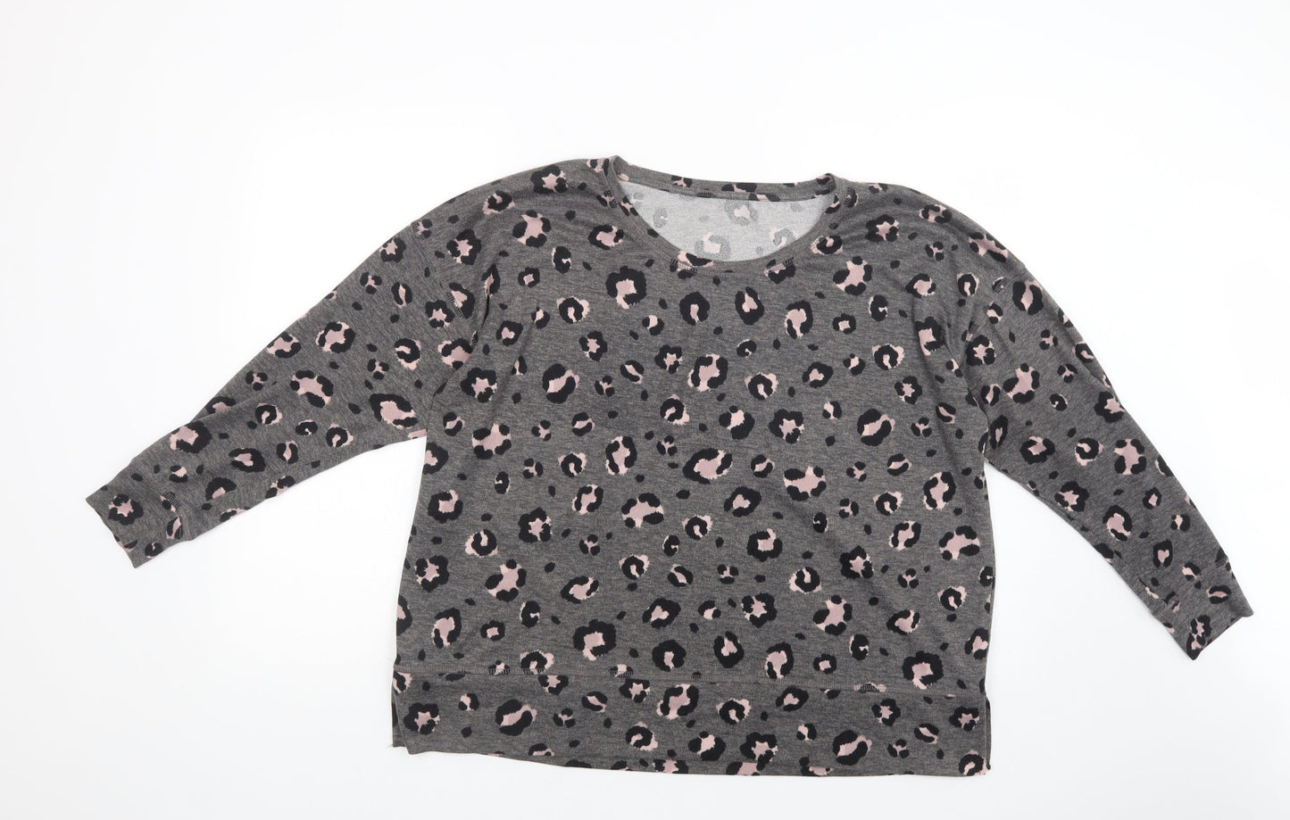 Womens UK Size L Dunnes Stores Grey Pullover Jumper