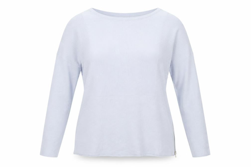 Womens UK Size 10 Atmosphere Blue Pullover Jumper