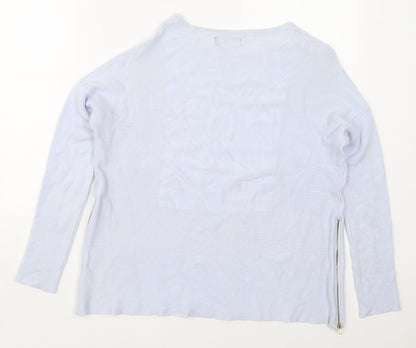 Womens UK Size 10 Atmosphere Blue Pullover Jumper
