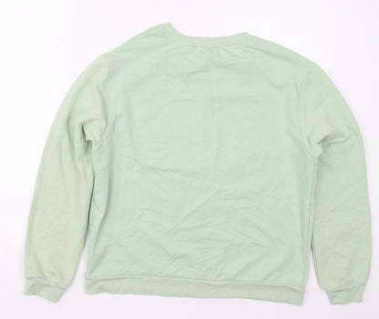New Look Womens Green  Polyester Pullover Sweatshirt Size 12  Pullover - Sunday Lounge Club