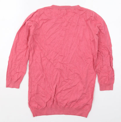 Womens UK Size 8 NEXT Pink Pullover Jumper