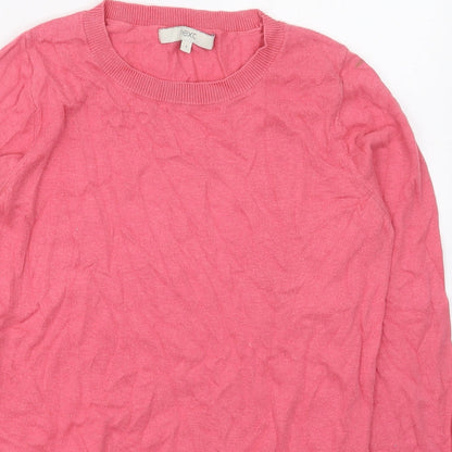 Womens UK Size 8 NEXT Pink Pullover Jumper