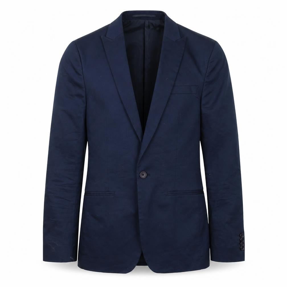 Mens UK Size 34 ASOS Regular Blue Suit Jacket