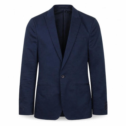 Mens UK Size 34 ASOS Regular Blue Suit Jacket
