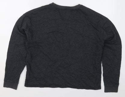 Victoria Sport Womens Grey  Cotton Pullover Sweatshirt Size M  Pullover