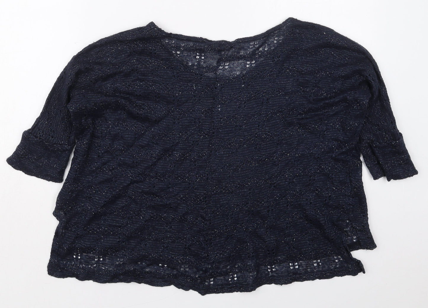Womens UK Size 6 Miss Selfridge Blue Pullover Jumper