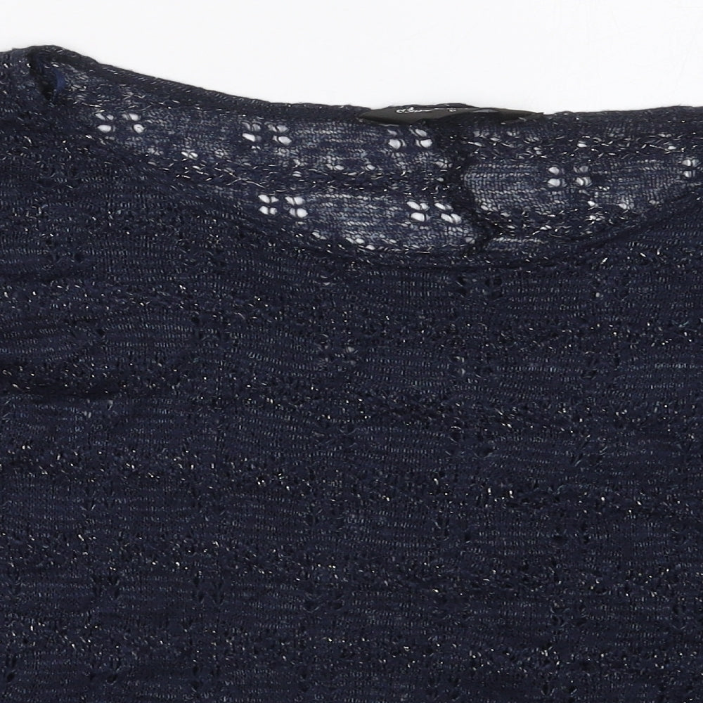 Womens UK Size 6 Miss Selfridge Blue Pullover Jumper