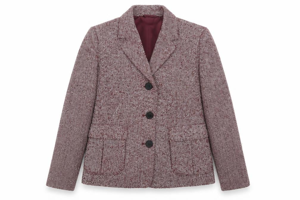 Womens UK Size 10 NEXT Petites Red Blazer