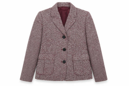 Womens UK Size 10 NEXT Petites Red Blazer