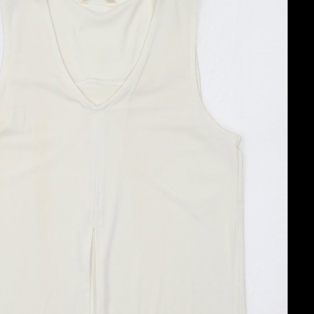 Womens UK Size 12 Preworn Red Basic Tank