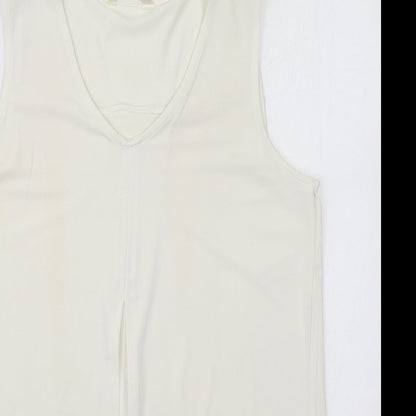 Womens UK Size 12 Preworn Red Basic Tank