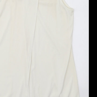 Womens UK Size 12 Preworn Red Basic Tank