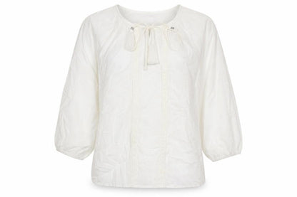 Womens UK Size 6 F&F Ivory Basic Blouse
