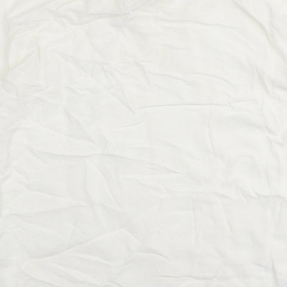 Womens UK Size 6 F&F Ivory Basic Blouse