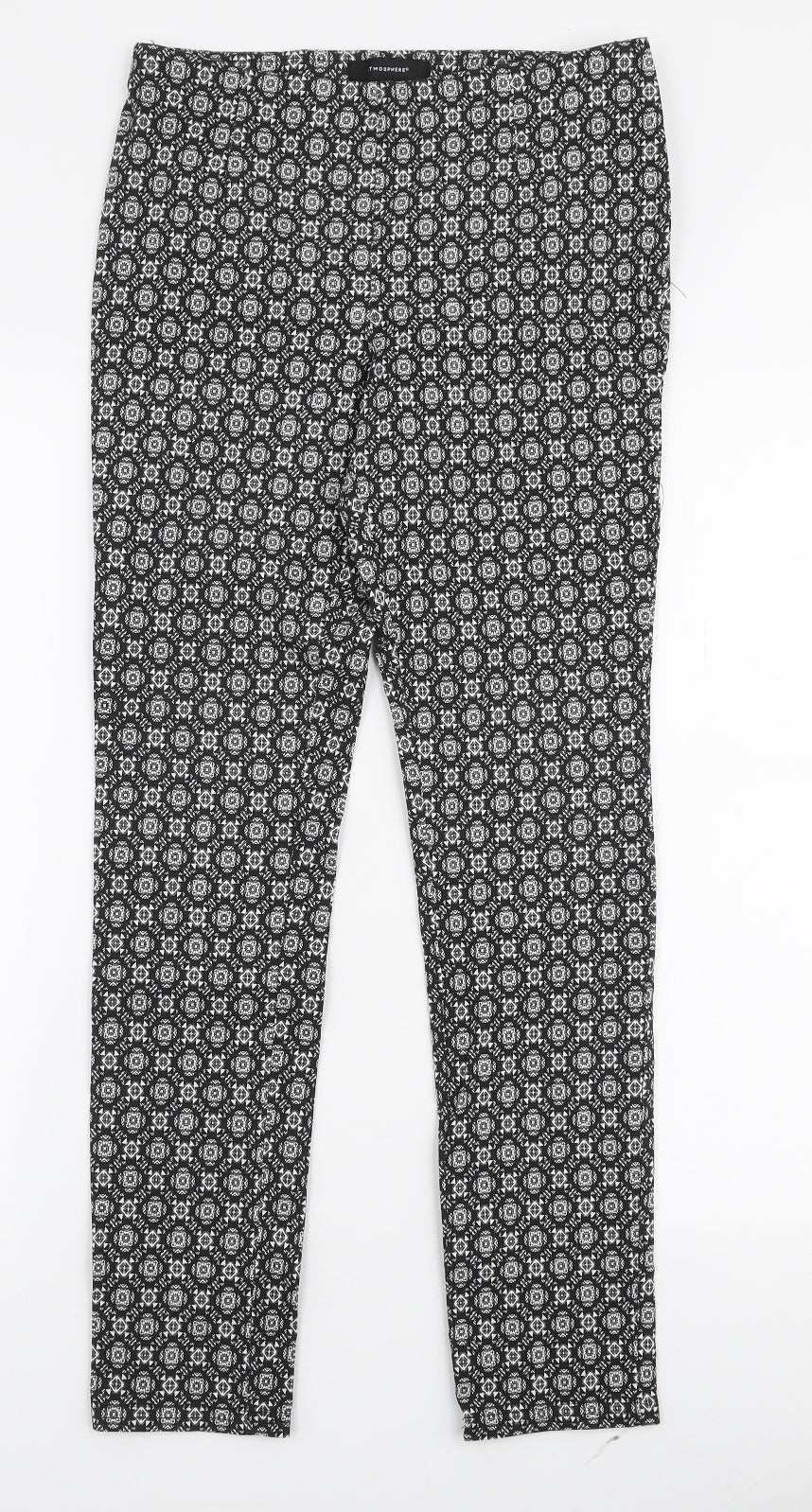 Womens UK Size 10 Atmosphere Slim Fit  Black Trousers