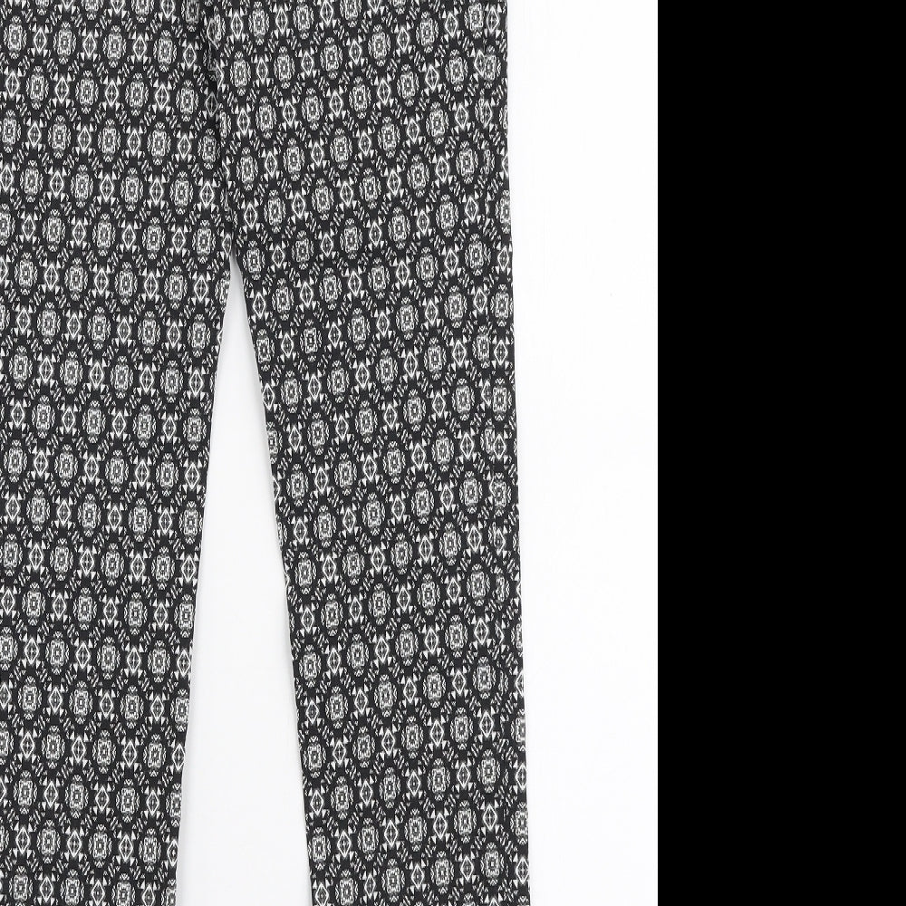 Womens UK Size 10 Atmosphere Slim Fit  Black Trousers