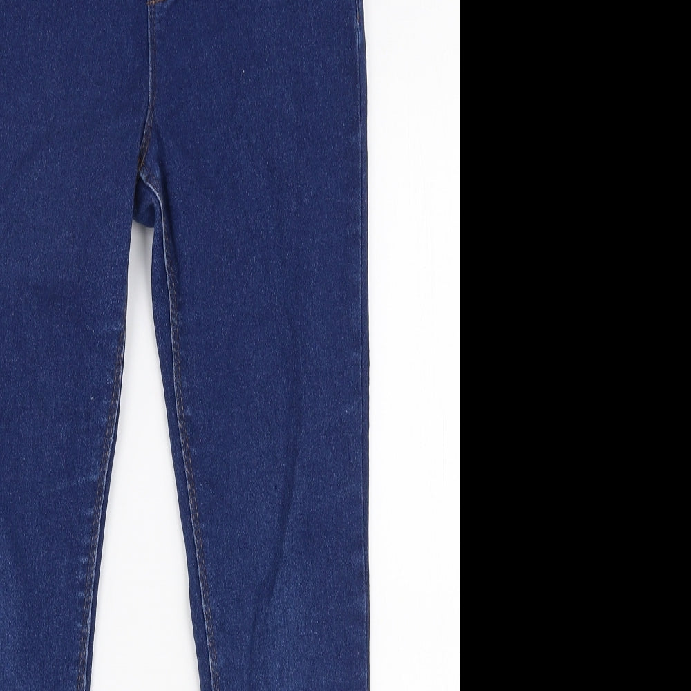 Denim Co Girls Blue  Cotton Jegging Jeans Size 10-11 Years  Slim Pullover