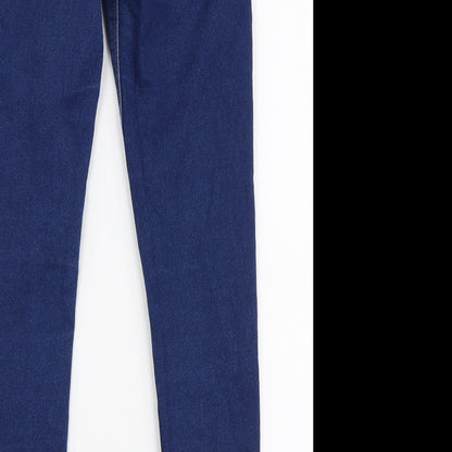 Denim Co Girls Blue  Cotton Jegging Jeans Size 10-11 Years  Slim Pullover