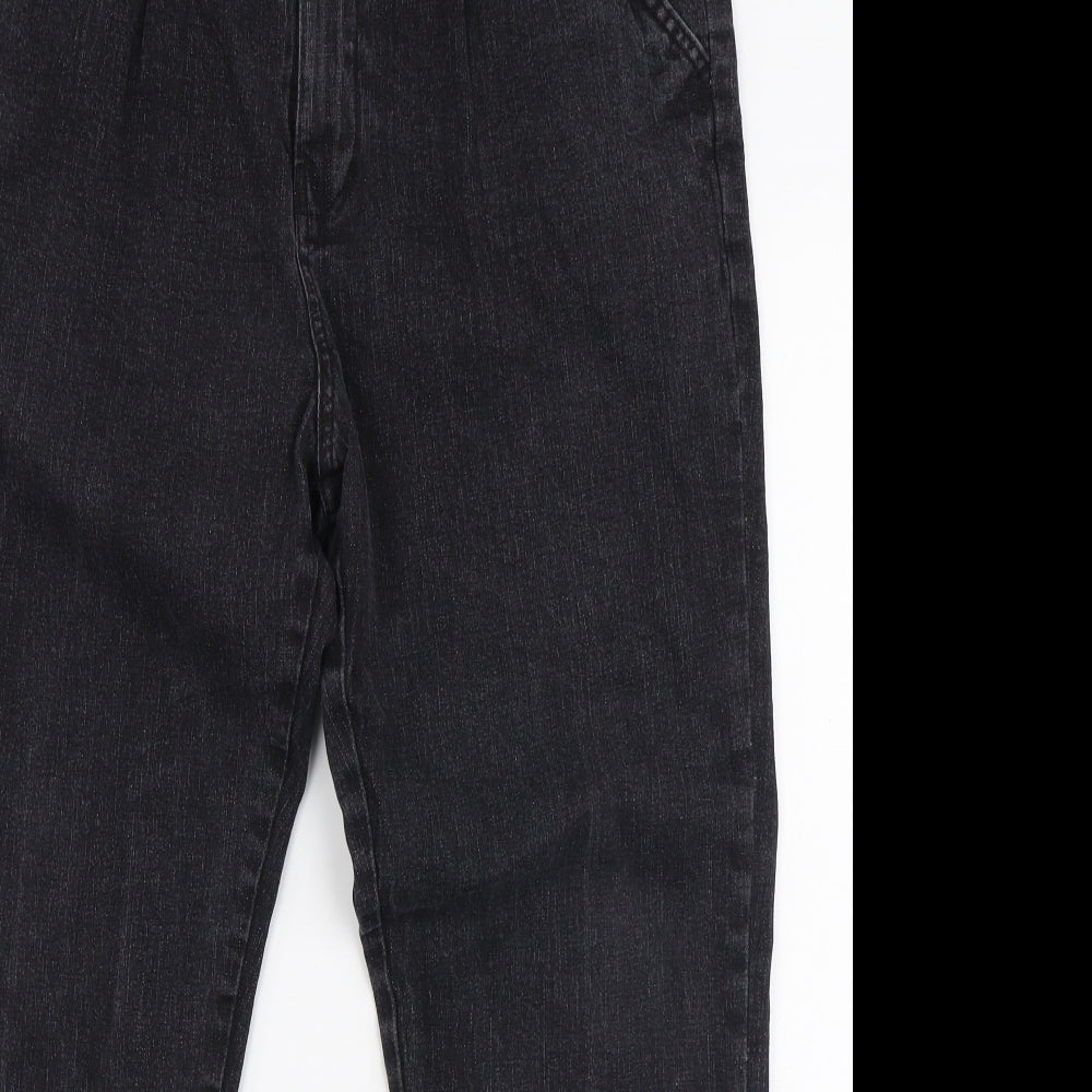 Mens UK Size 38 in Premiere Man Regular Fit Straight Grey Jeans