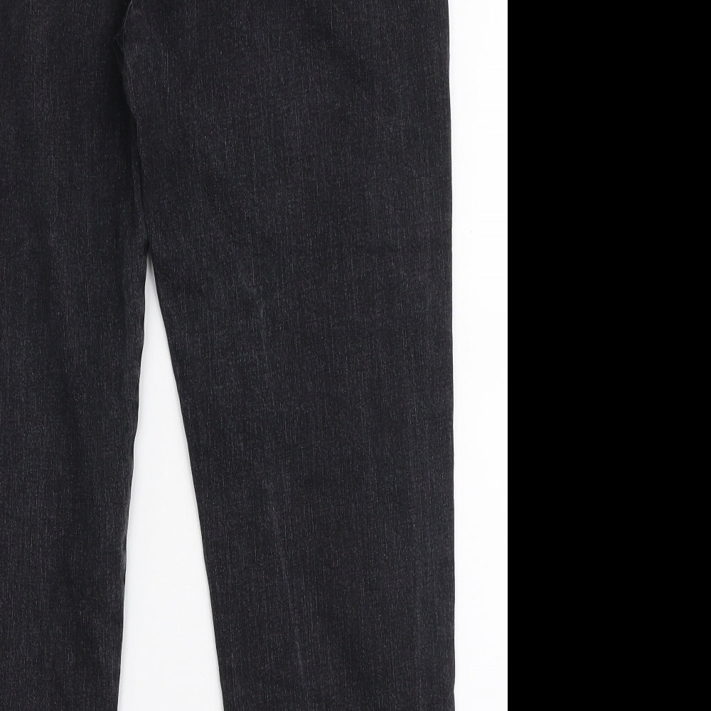 Mens UK Size 38 in Premiere Man Regular Fit Straight Grey Jeans