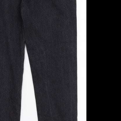 Mens UK Size 38 in Premiere Man Regular Fit Straight Grey Jeans
