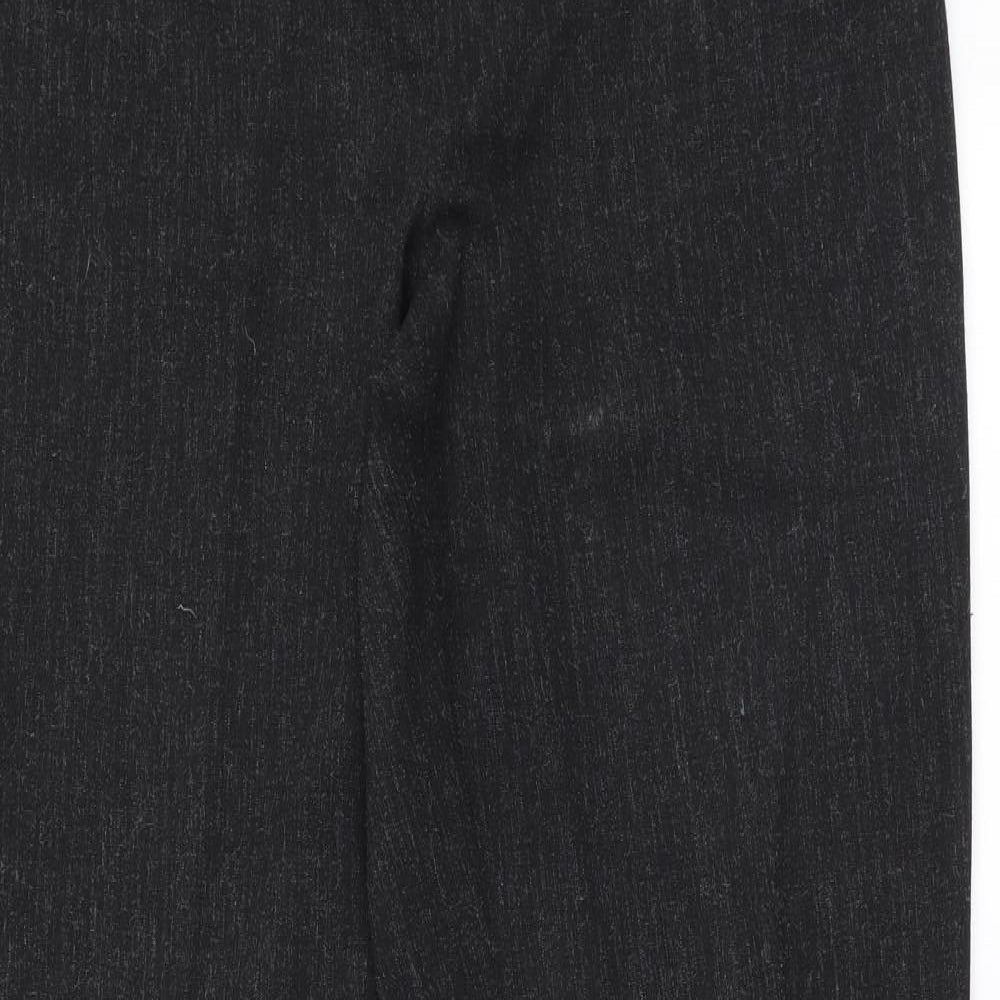 Womens UK Size 14 Marks and Spencer Regular Fit  Black Trousers