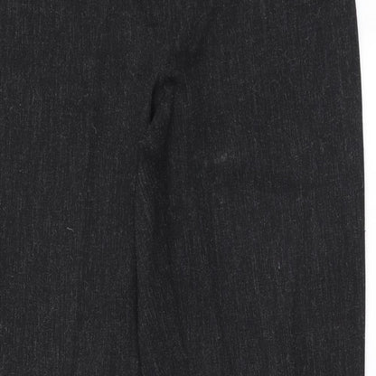 Womens UK Size 14 Marks and Spencer Regular Fit  Black Trousers