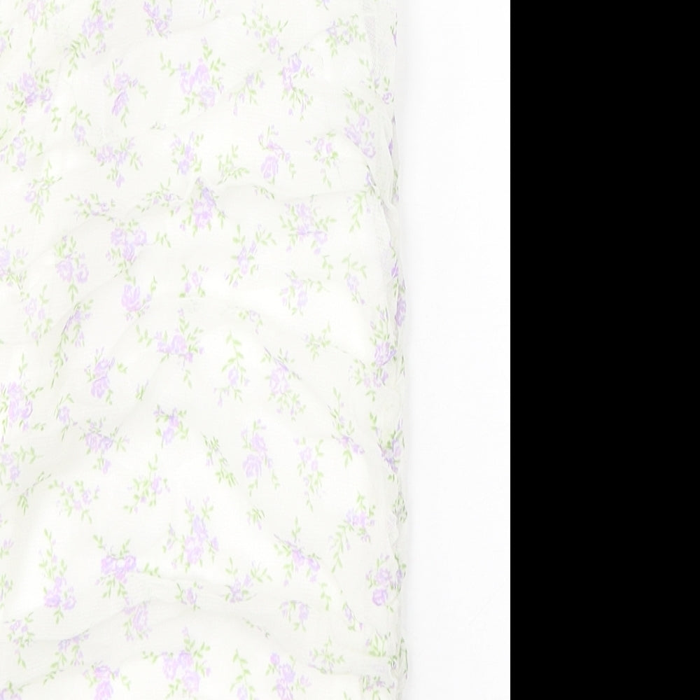 Womens UK Size 6 ASOS White Camisole Blouse