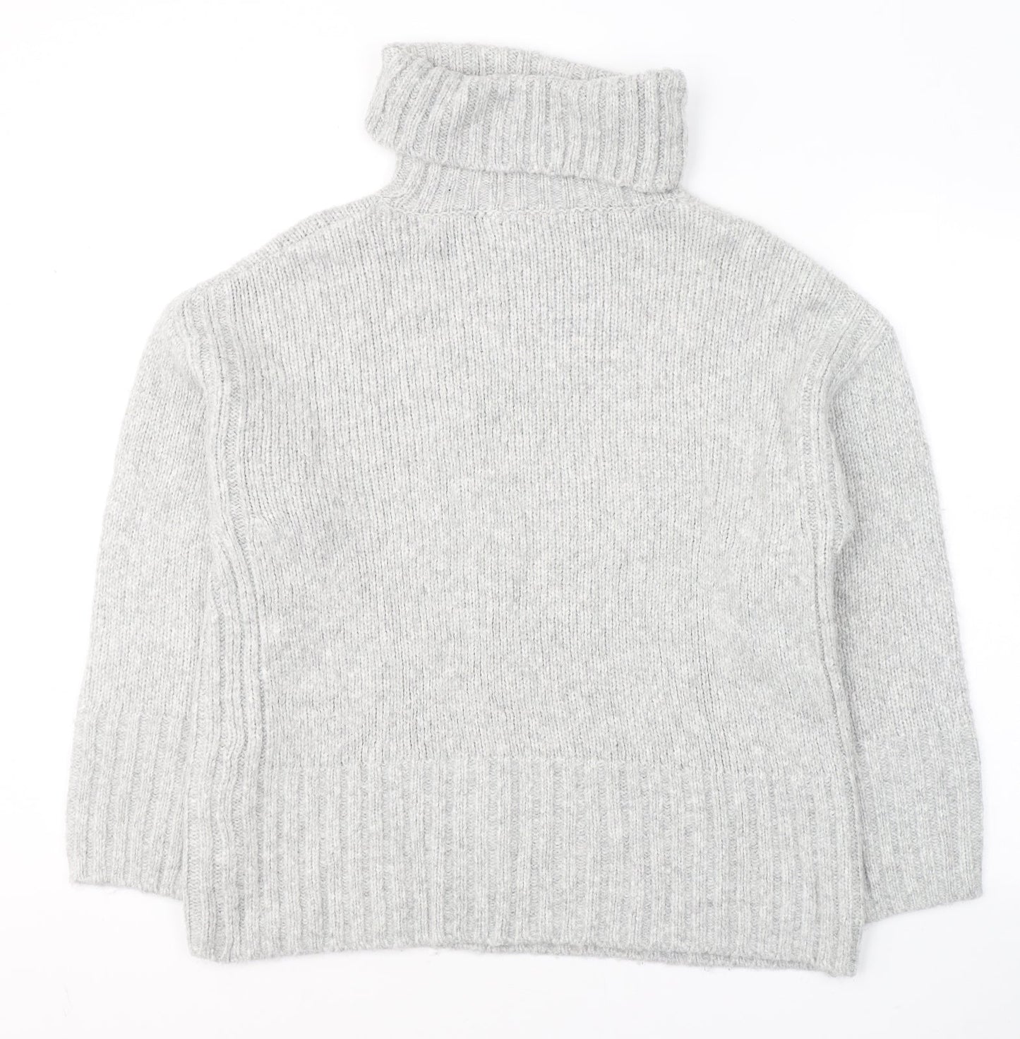 Womens UK Size S Dunnes Stores Grey Pullover Jumper