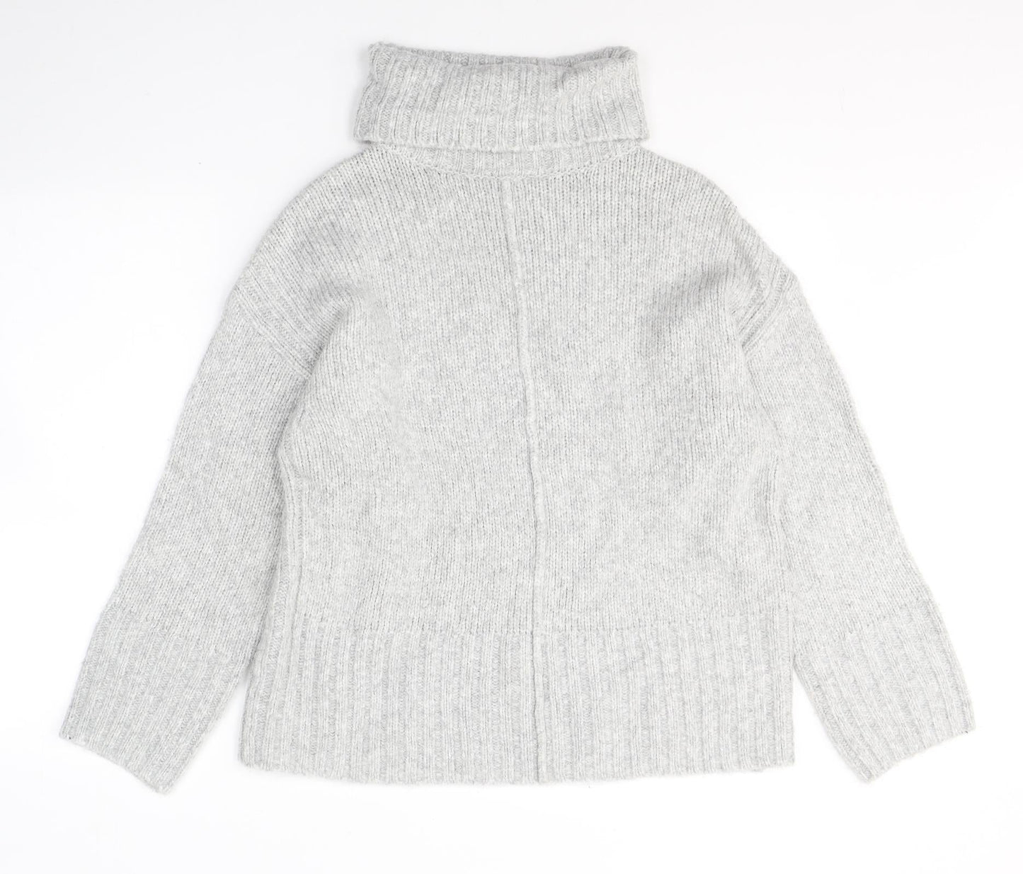 Womens UK Size S Dunnes Stores Grey Pullover Jumper