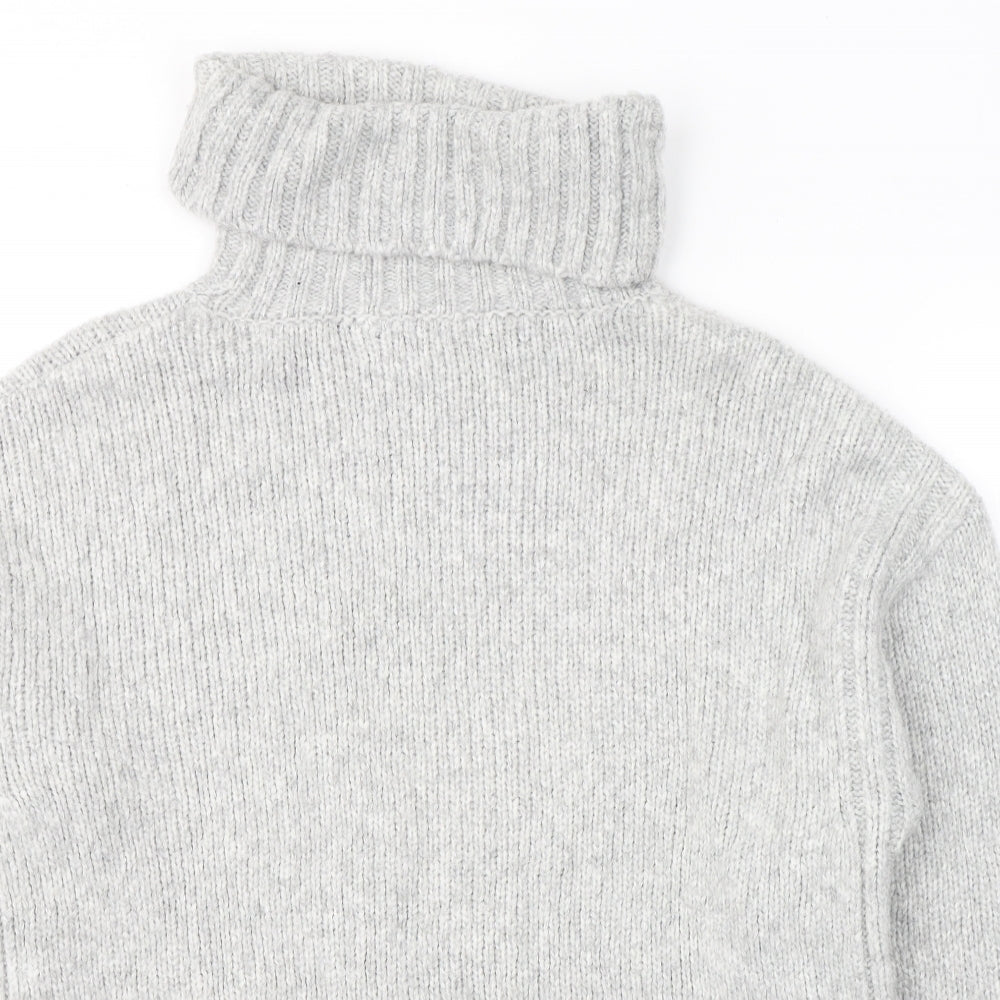 Womens UK Size S Dunnes Stores Grey Pullover Jumper