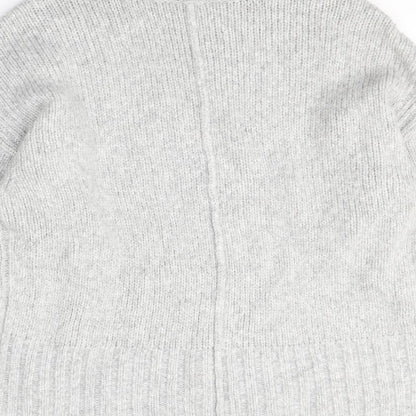 Womens UK Size S Dunnes Stores Grey Pullover Jumper