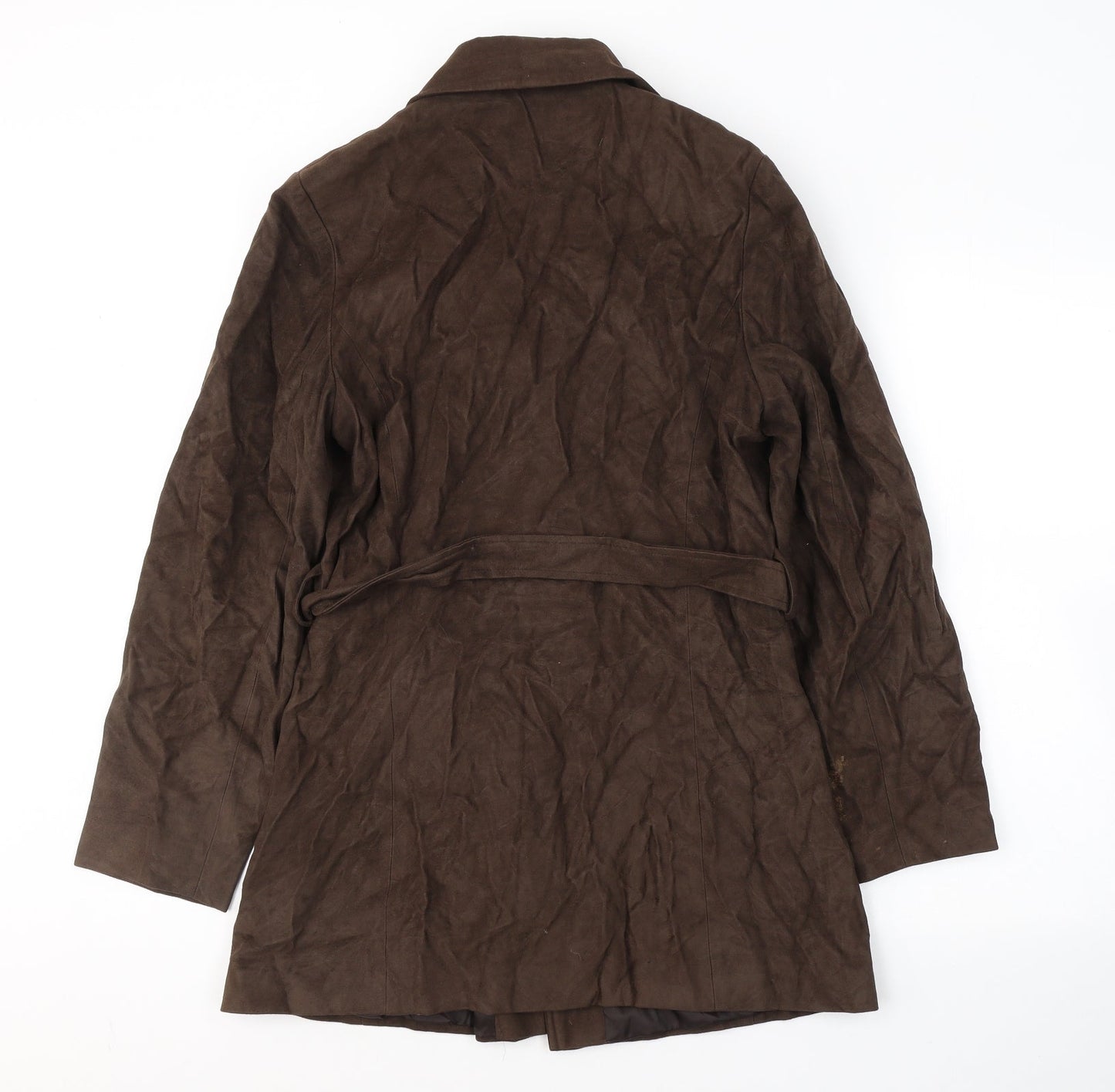 Bay Jrading Company Womens Brown   Pea Coat Coat Size 10  Button