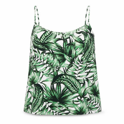 Womens UK Size 10 Divided Green Basic Tank