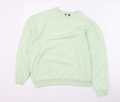 Womens UK Size 6 Topshop Green Pullover Jumper