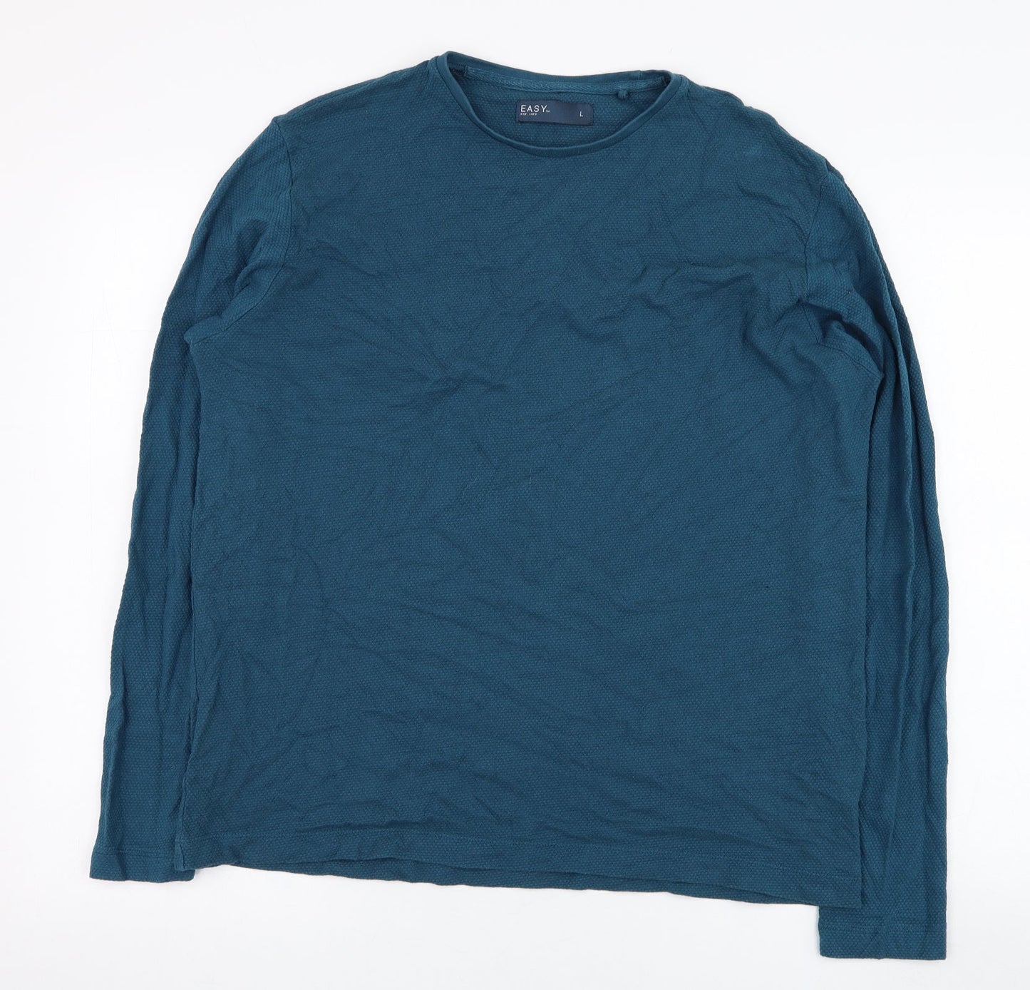 Mens UK Size L Matalan Blue Pullover Sweatshirt