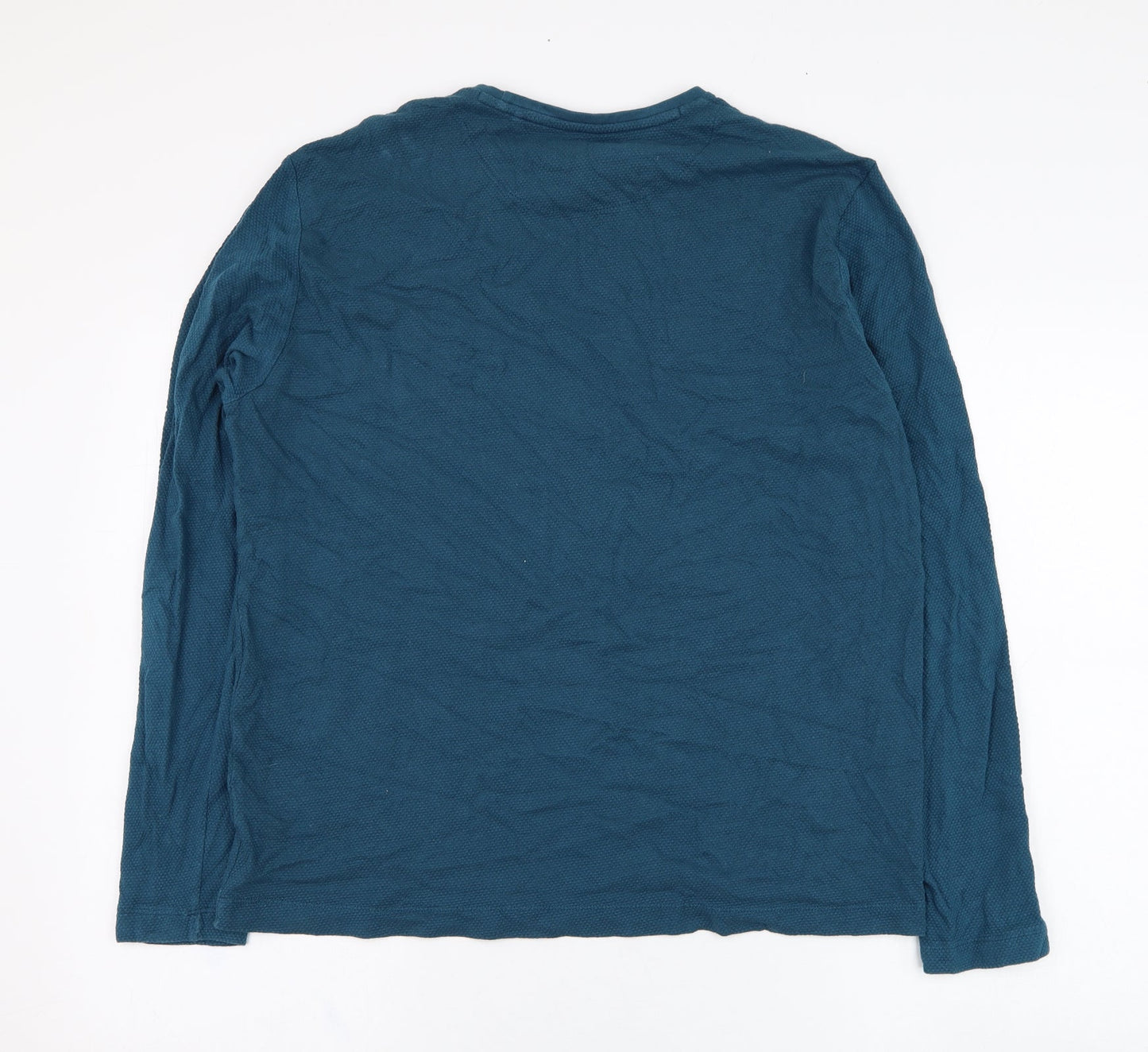 Mens UK Size L Matalan Blue Pullover Sweatshirt