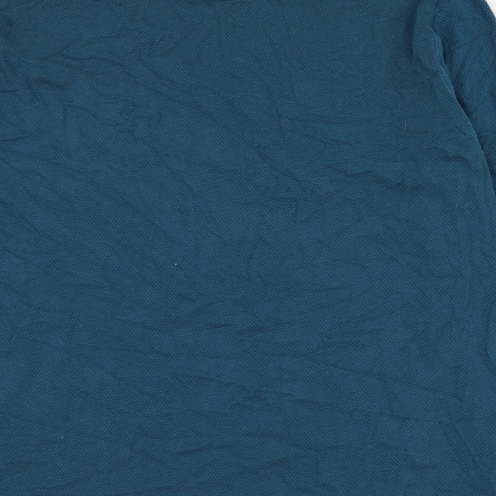 Mens UK Size L Matalan Blue Pullover Sweatshirt
