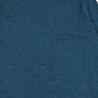 Mens UK Size L Matalan Blue Pullover Sweatshirt