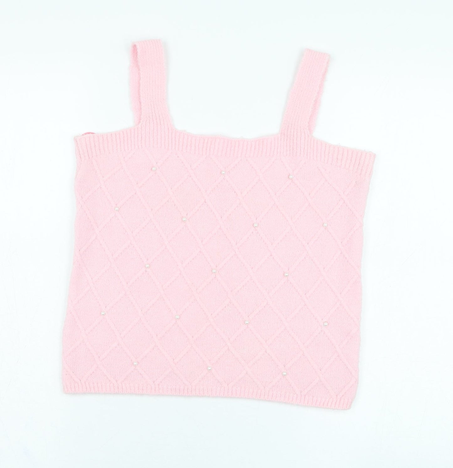Womens UK Size M Savida Pink Basic Tank