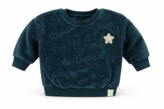 NEXT Girls Green  Cotton Pullover Jumper Size 3-6 Months  Pullover - Star