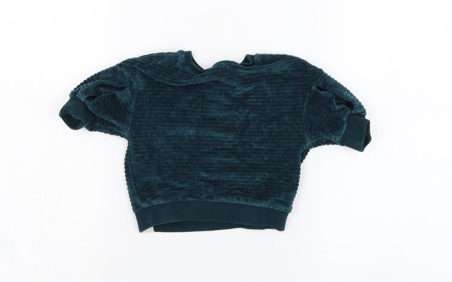 NEXT Girls Green  Cotton Pullover Jumper Size 3-6 Months  Pullover - Star