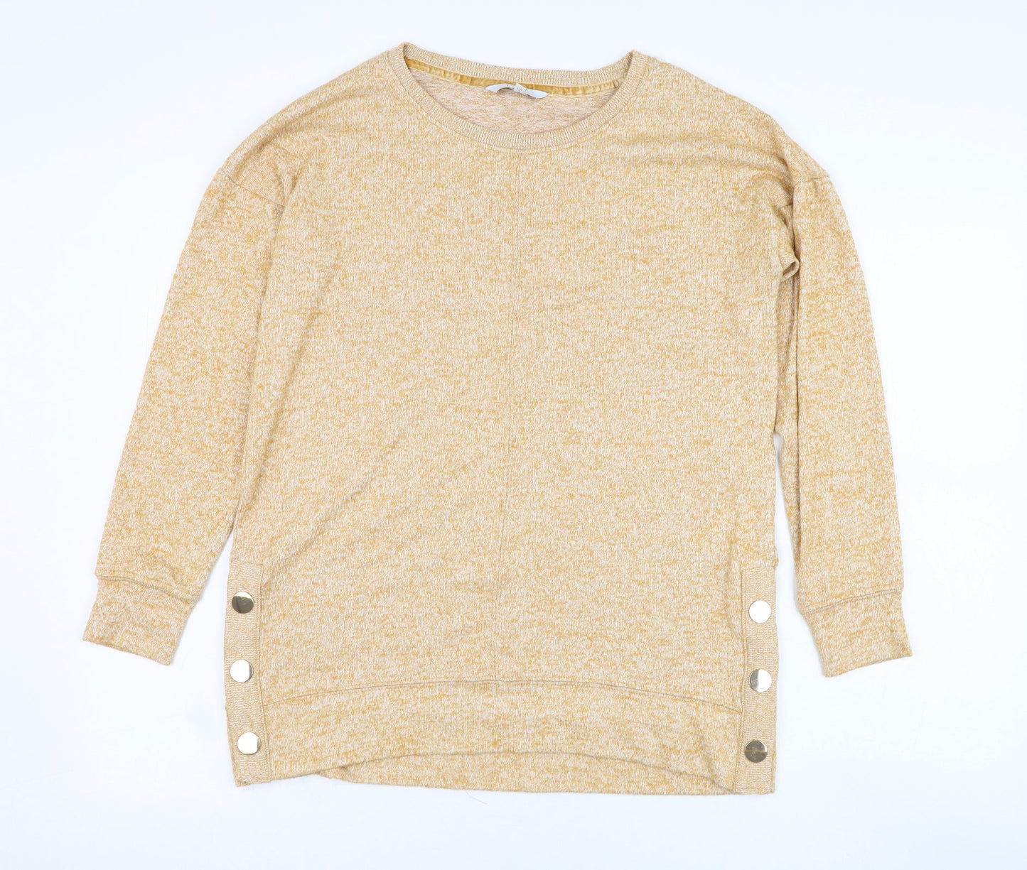 Womens UK Size 8 NEXT Yellow Pullover Jumper