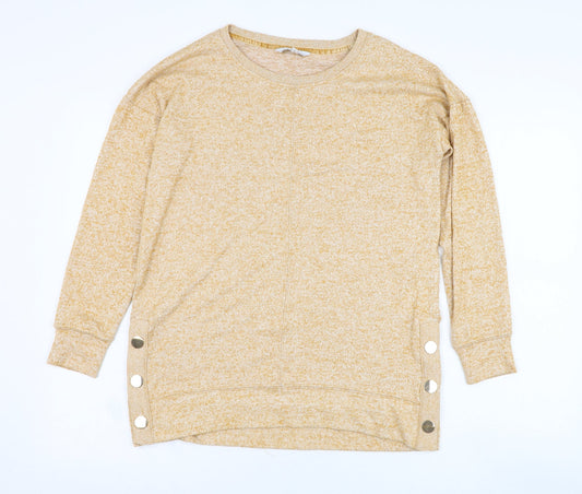 Womens UK Size 8 NEXT Yellow Pullover Jumper