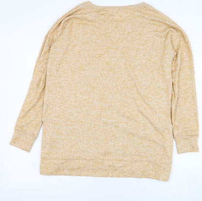 Womens UK Size 8 NEXT Yellow Pullover Jumper